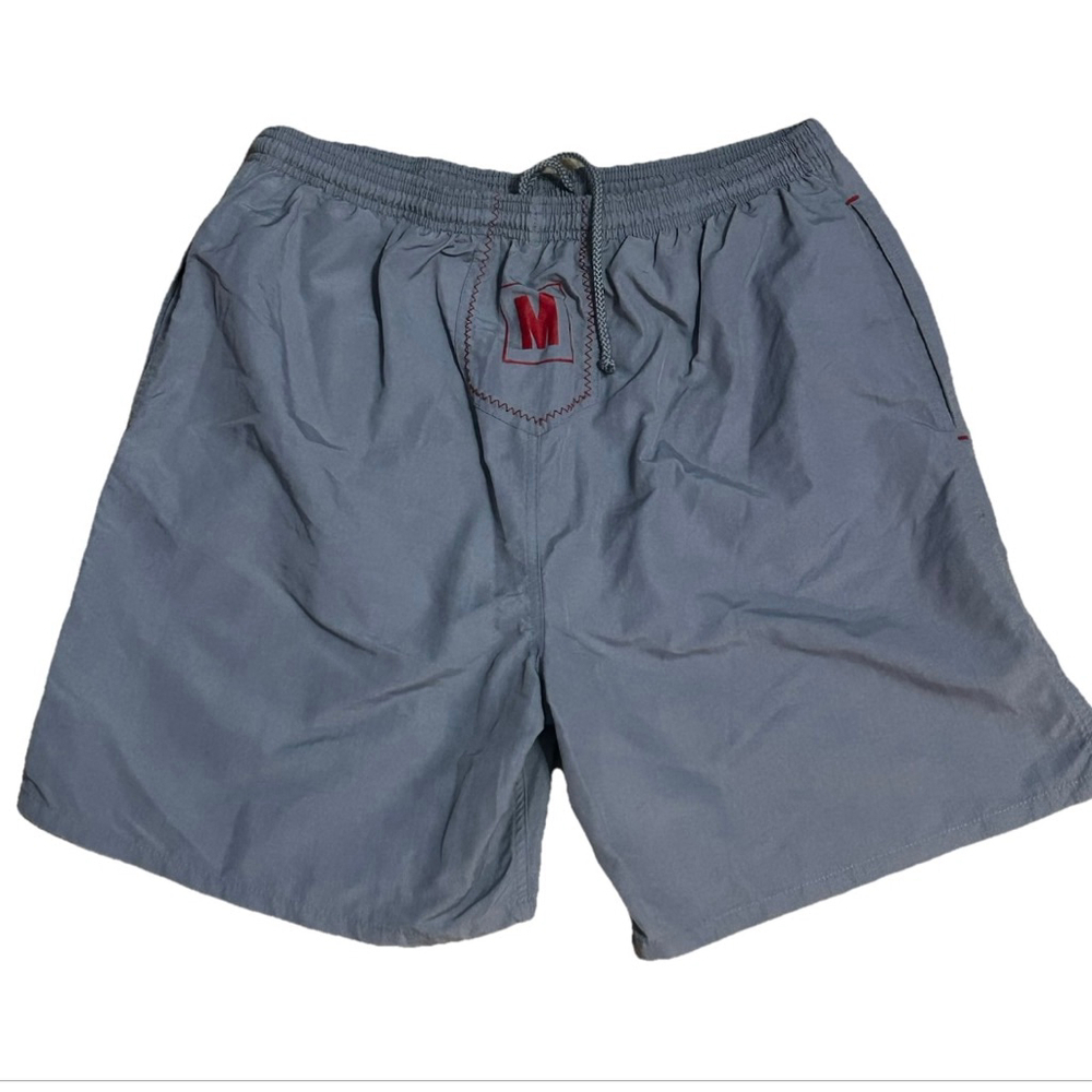 Men's Massimo Shorts Size M Gray Swim Trunks